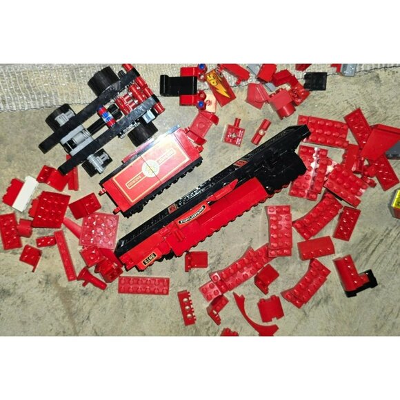 Hogwarts Railways Lego and Compatible with Lego Red Train Building Set GA158 - Picture 7 of 14